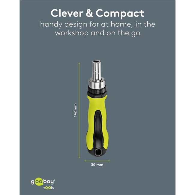 Goobay schroevendraaierset | 99 bits