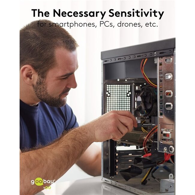 Goobay precisie-schroevendraaierset | 24 bits