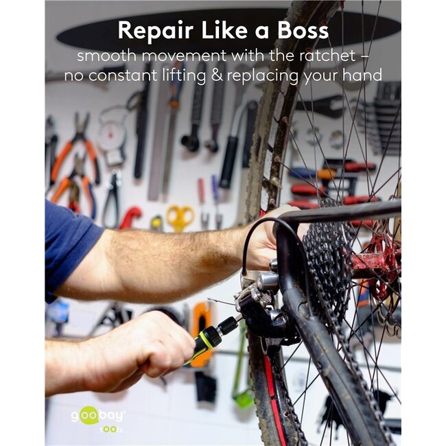 Goobay schroevendraaierset | 30 bits