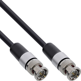 InLine® InLine® BNC-videokabel, 12G-SDI, 4K60Hz, 75 Ohm, 3m