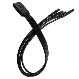 Bachmann BACHMANN OCHNO Switch Adapter 4Port Alu integrierter LED Taster