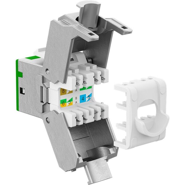Goobay Keystone Module RJ45 CAT 6A, STP, Slim