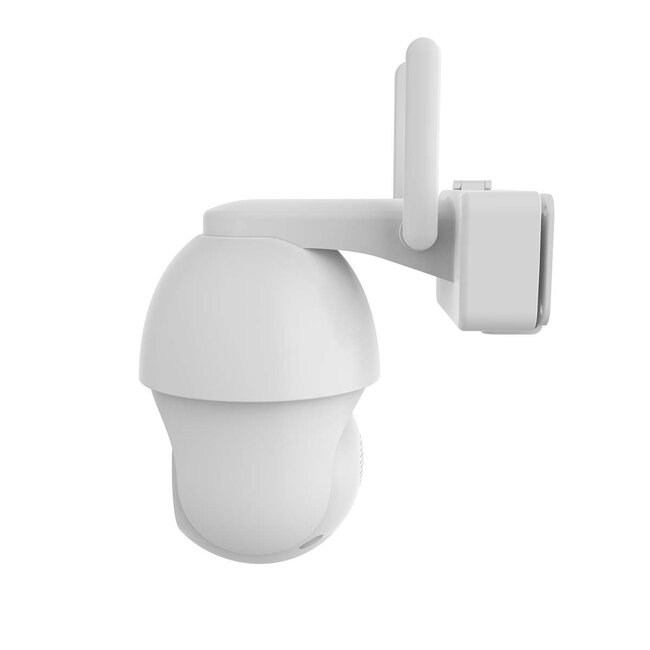 Nedis SmartLife outdoor camera met spotlight | draaien/kantelen | batterijvoeding | Wi-Fi | 3MP Full HD 1296p