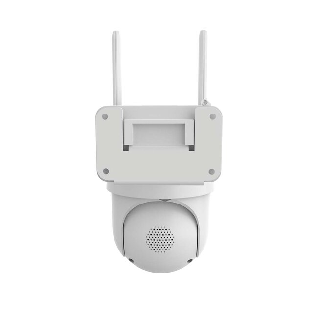 Nedis SmartLife outdoor camera met spotlight | draaien/kantelen | batterijvoeding | Wi-Fi | 3MP Full HD 1296p