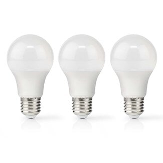 Nedis Nedis LED-lamp set | 3 stuks | warm wit | E27 | A60 | 11W