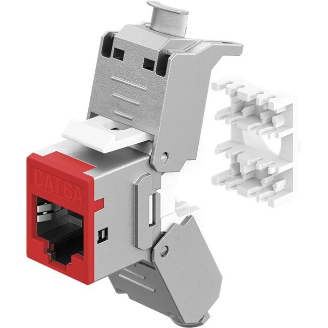 Goobay Keystone Module RJ45 CAT 6A, STP, Slim