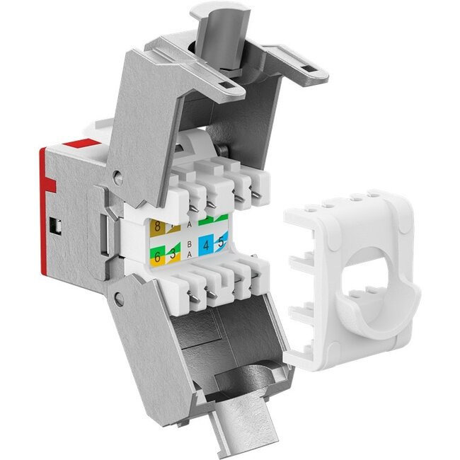 Goobay Keystone Module RJ45 CAT 6A, STP, Slim