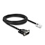 Delock Serial RS-232/422/485 Adapter Cable Sub-D 9 male to RJ45 plug 2 m
