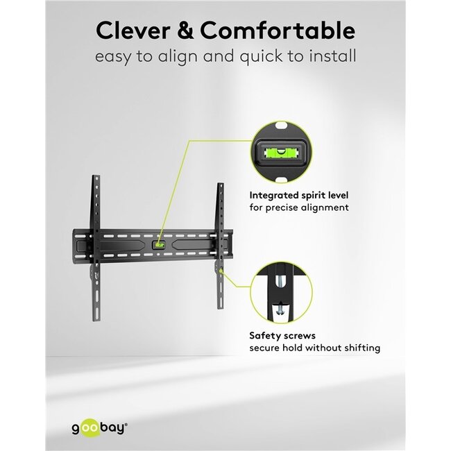 Goobay TV Wall Mount FIXED (XL)