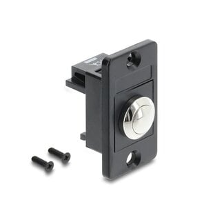 DeLOCK Delock Panel Mount Push-button black