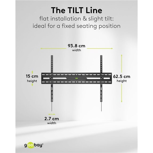Goobay TV Wall Mount TILT (XL)
