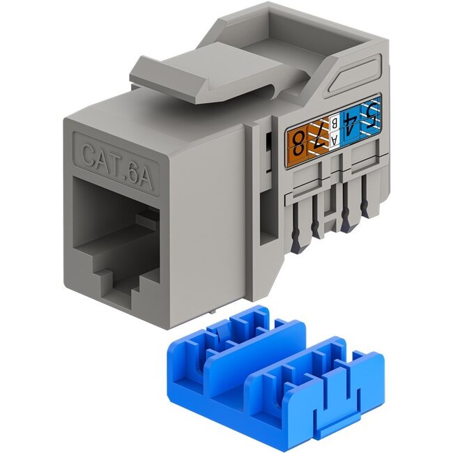 Goobay Keystone Module RJ45 CAT 6A, UTP, Slim & Short
