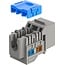 Goobay Keystone Module RJ45 CAT 6A, UTP, Slim & Short