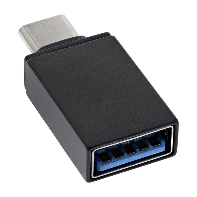 InLine® USB 3.2 Gen.2 adapter, USB-C male naar USB A female, OTG