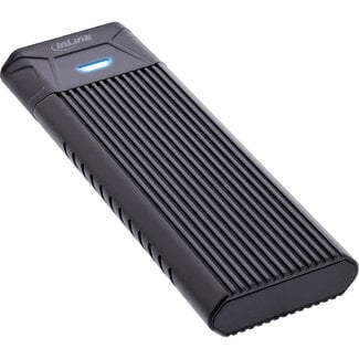 InLine® InLine® USB3.2 Gen.2 USB-C naar M.2 SSD (PCIe NVMe & SATA) behuizing