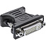 InLine® DVI-A adapter, analoge 24+5 female naar 15-pin  HD male (VGA)