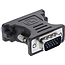 InLine® DVI-A adapter, analoge 24+5 female naar 15-pin  HD male (VGA)