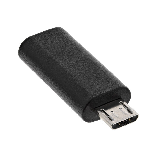 InLine® USB 2.0 adapter, Micro-USB male naar USB-C female