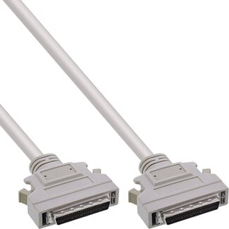 InLine® InLine® SCSI II kabel, 50-pin Mini Sub-D male / male, 1m