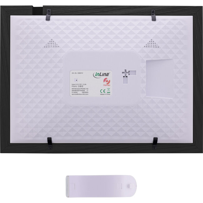 InLine® WiFi-fotolijst WiFRAME 2, 10,1" 1920x1200 16:10 IPS Touch, FrameoAPP