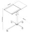 InLine® Notebook / projector trolley, hoogte 70-90cm