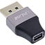 InLine DisplayPort - Mini DisplayPort adapter | DP1.4 (8K 60Hz) | HBR3 | aluminium