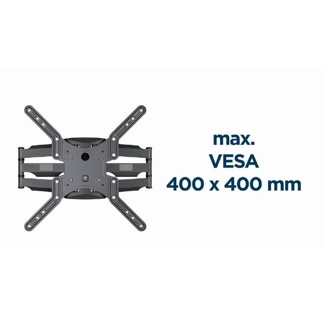 Gembird premium TV-muurbeugel | tot 60 inch | full motion | dubbele arm