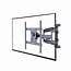 Gembird premium TV-muurbeugel | tot 75 inch | full motion | dubbele arm