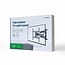 Gembird premium TV-muurbeugel | tot 75 inch | full motion | dubbele arm