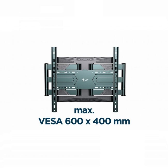 Gembird premium TV-muurbeugel | tot 80 inch | full motion | dubbele arm