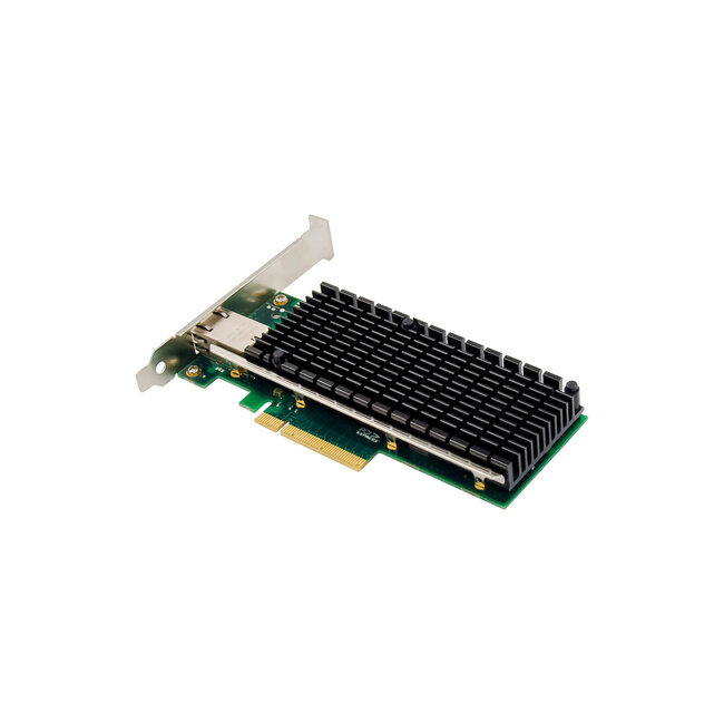 InLine® 10 Gigabit netwerkkaart, 1x RJ45 10Gb/s, PCIe x8