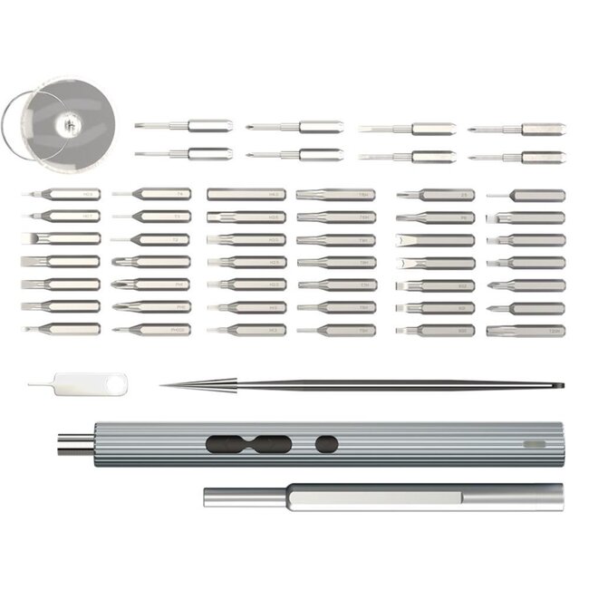 Goobay elektrische precisie-schroevendraaierset | 50 bits