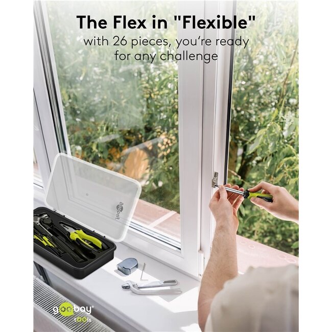 Goobay basis gereedschapsset | 26-delig