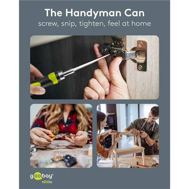 Goobay uitgebreide gereedschapsset | 49-delig