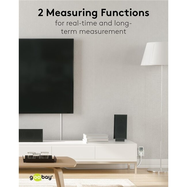 Goobay energieverbruiksmeter | basis