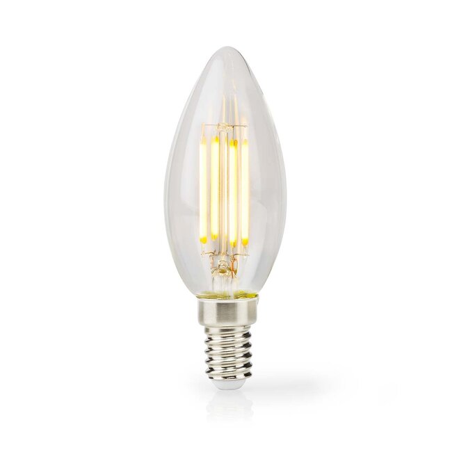 Nedis LED-filamentlamp | warm wit | dimbaar | E14 | C35 | 4,5W