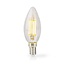 Nedis LED-filamentlamp | warm wit | dimbaar | E14 | C35 | 4,5W