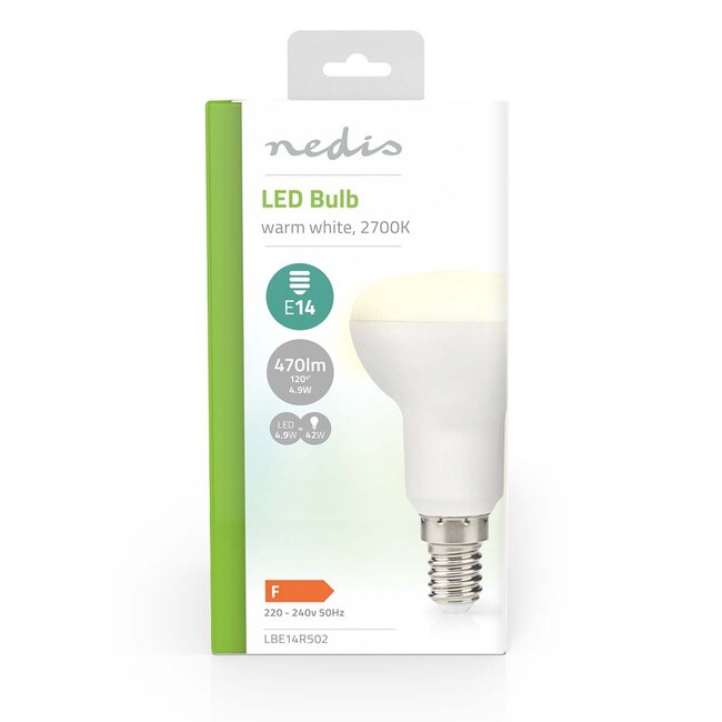Nedis LED-lamp | warm wit | E14 | R50 | 4,9W