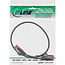InLine® Slim Patchkabel, U/UTP, Cat.6, zwart, 0,3m