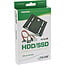 InLine® HDD/SSD montageframe SET, 2,5" tot 3,5"