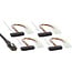 InLine® SAS verbindingskabel, Mini-SAS SFF-8087 naar 4x SAS + voeding, 0,75m