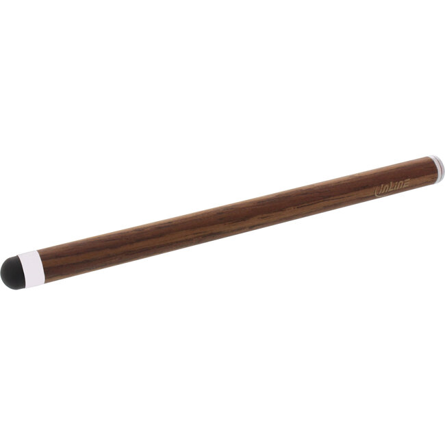 InLine® woodstylus, stylus pen voor touchscreens, walnoot/metaal