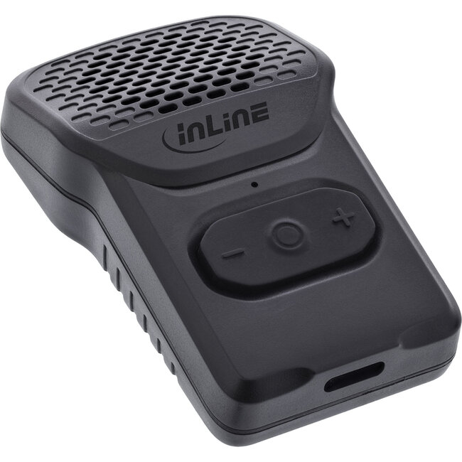 InLine® ClipTone, draagbare Bluetooth-luidspreker met clip en handsfree-functie
