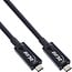 InLine® USB 3.2 Gen.2 AOC-kabel, USB-C male / male, zwart, 7,5m