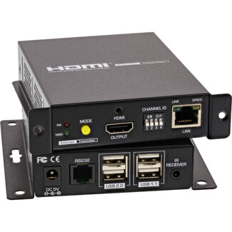 InLine® InLine® HDMI USB KVM Extender, uitbreiding via UTP, 4K tot 100m