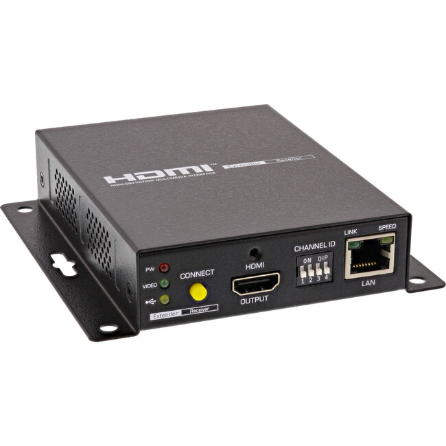 InLine® HDMI USB KVM Extender, uitbreiding via UTP, 4K tot 100m