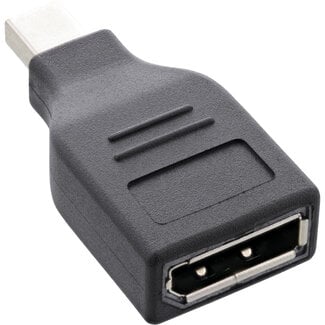 InLine® InLine® DisplayPort Adapter, mini DisplayPort male naar DisplayPort female, 4K