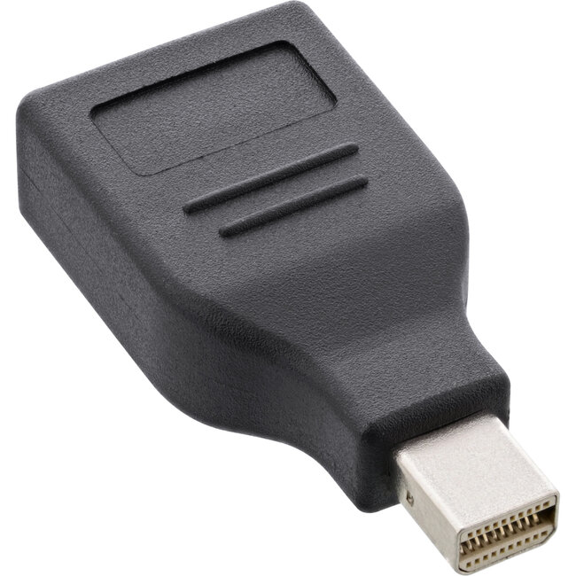 InLine® DisplayPort Adapter, mini DisplayPort male naar DisplayPort female, 4K