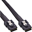 InLine® SAS kabel intern, Mini SAS SFF-8087/Mini-SAS SFF-8087, met zijband,0,75m