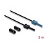 Delock Fibre Optic Plastic POF Cable HFBR 4531-4533Z Simplex male to Simplex male 3 m
